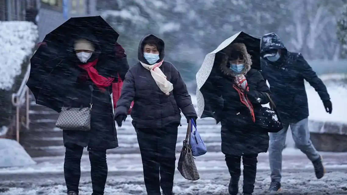 全国大部地区进入最寒冷阶段