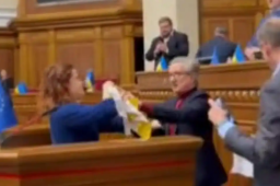   乌克兰议会会场爆发冲突 缩略图