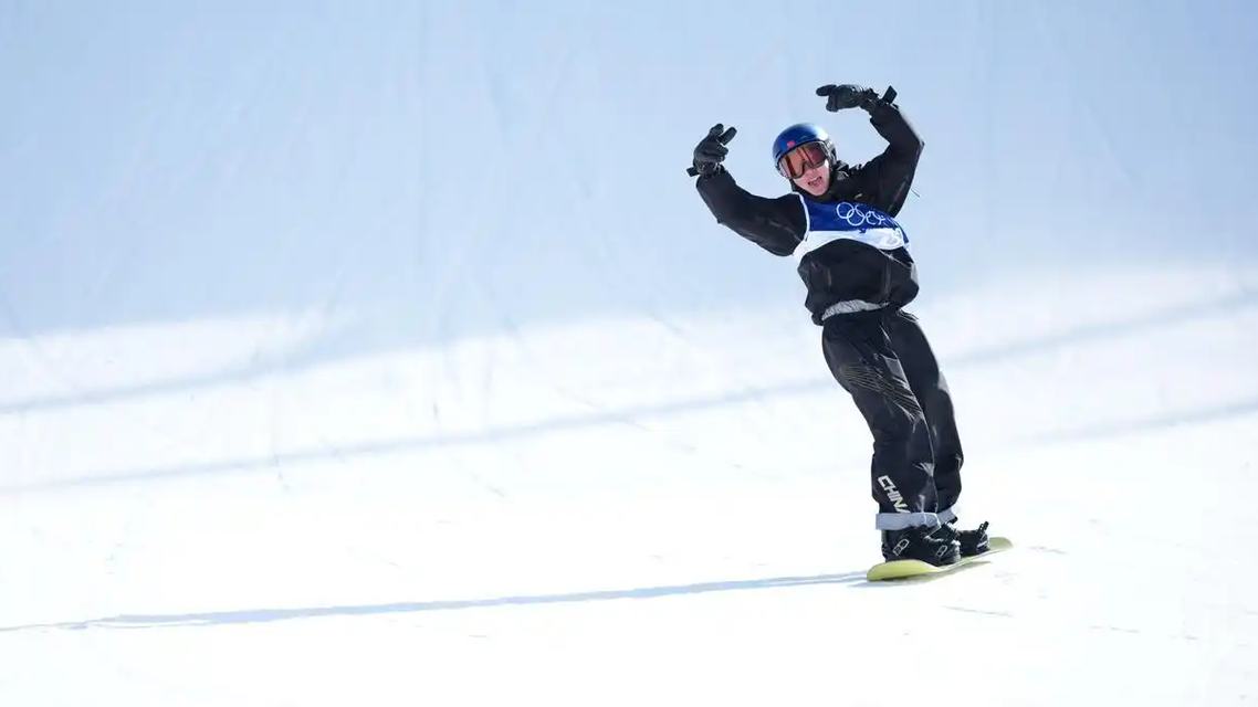 苏翊鸣晋级单板滑雪坡障技巧决赛