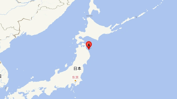 日本本州东部附近海域发生6.0级地震