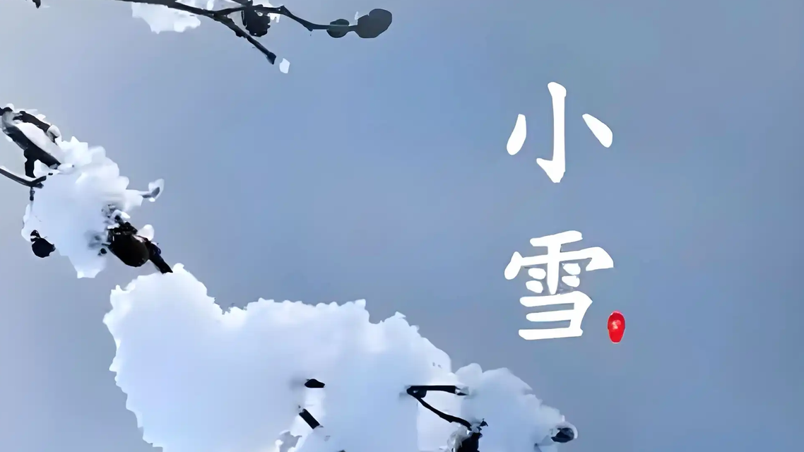 小雪至 冬始俏