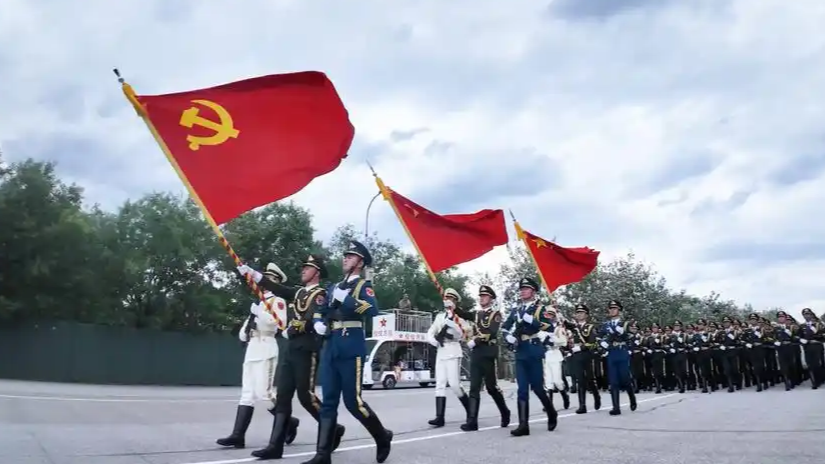 有一种安全感叫中国军人