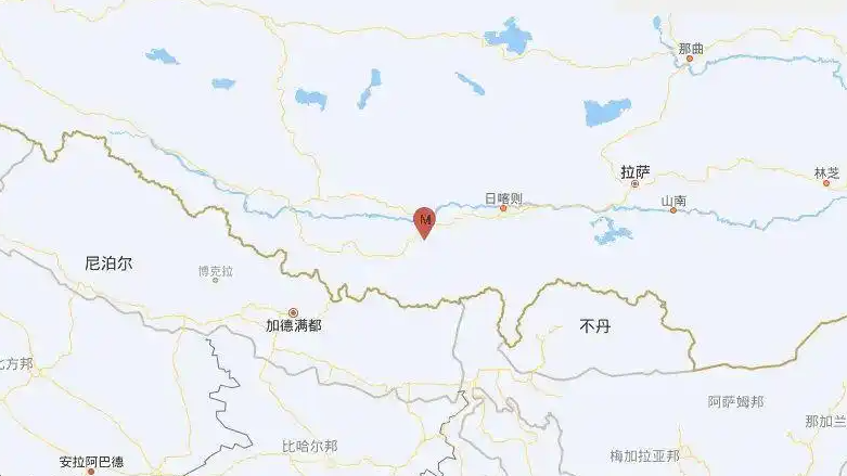  西藏拉孜发生5.5级地震 有人被晃醒