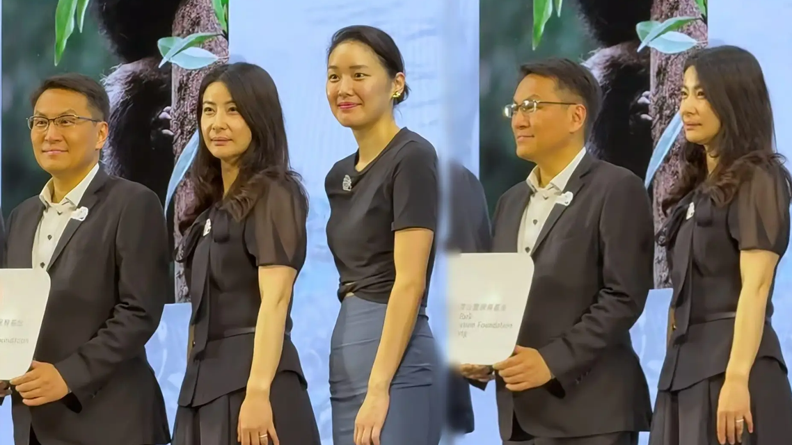 44歲郭晶晶出席活動女王氣場全開