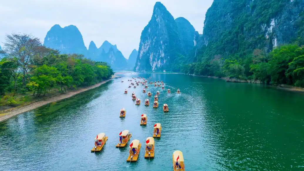 廣西干旱漓江斷流？不實(shí)