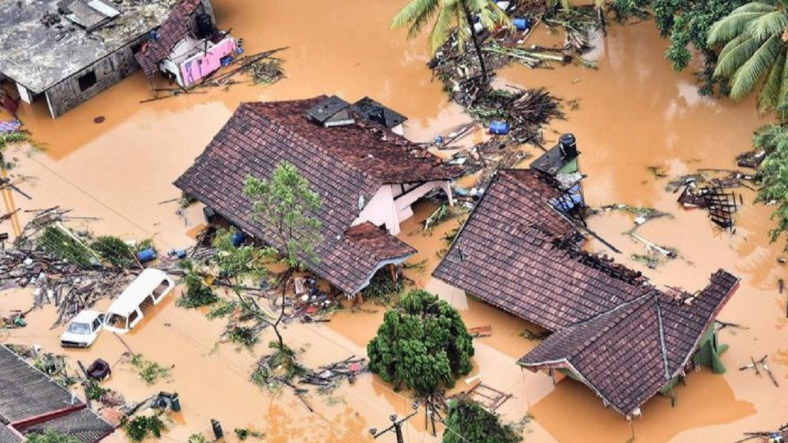极端天气已致斯里兰卡69人死亡