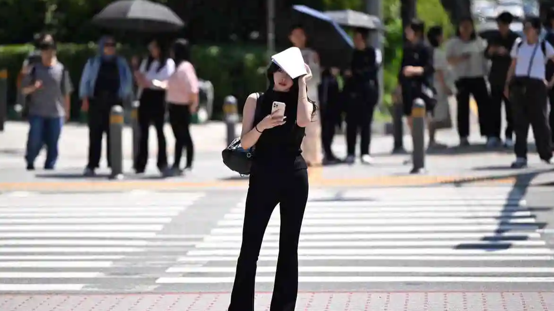 韩国41.4℃刷新最高气温纪录