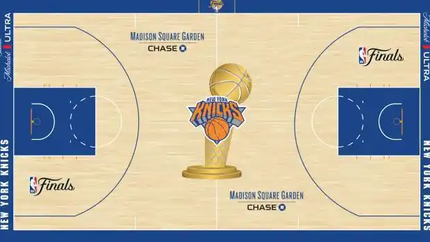 NBA总决赛地板有那味儿了