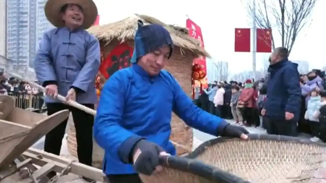  山东一地怀旧风闹元宵火了