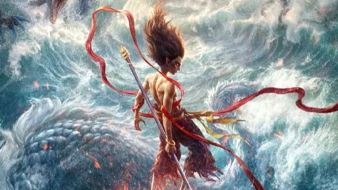 新年贺词点赞哪吒