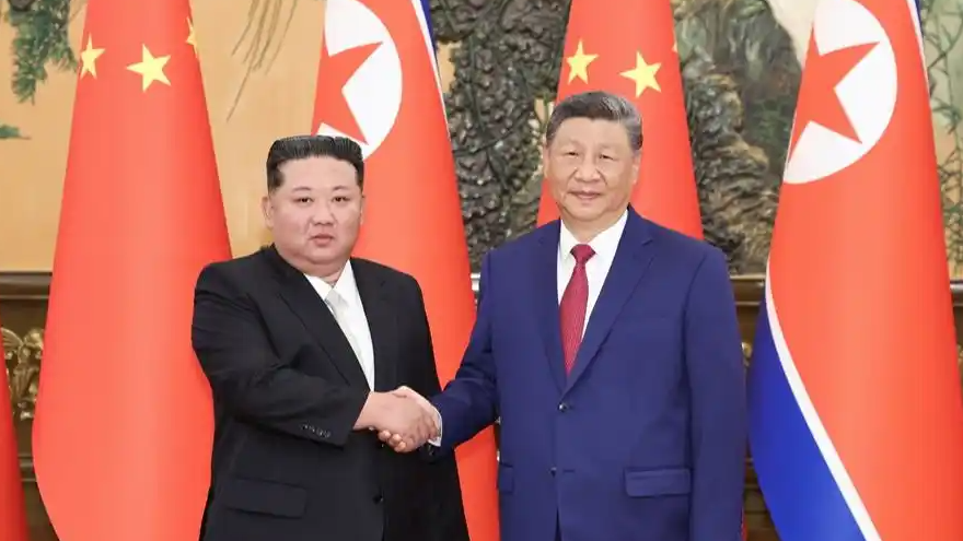 习近平同金正恩举行会谈