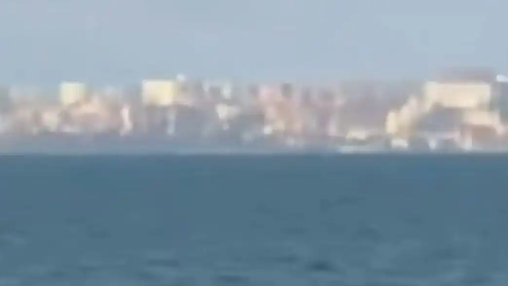  秦皇岛再现海市蜃楼 目击者：带状虚影