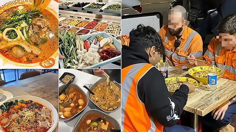 外国人涌入麻辣烫店（百度热搜指数：6947207）