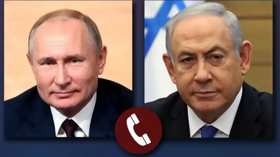 普京与内塔尼亚胡通话 讨论中东局势