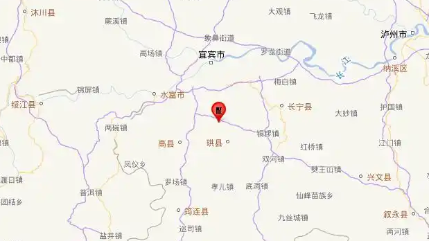 四川宜宾发生4.5级地震