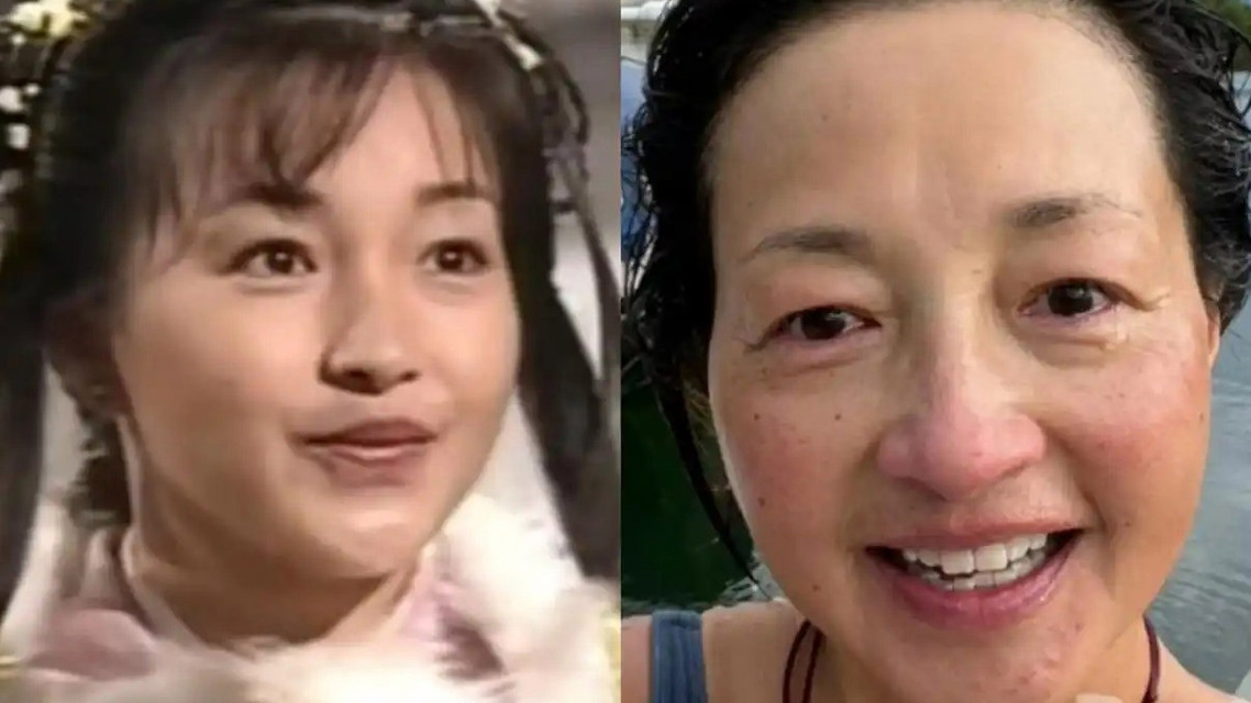 “最美郭襄”李绮虹晒玩水素颜照