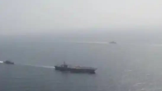 美国林肯号航母打击群已经抵达中东