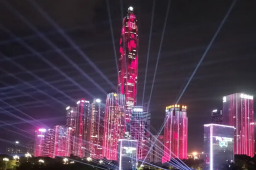 60秒直击多地国庆灯光秀