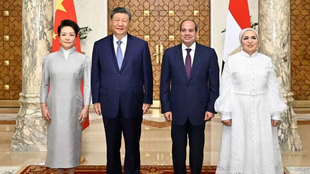 习近平同埃及总统塞西会谈