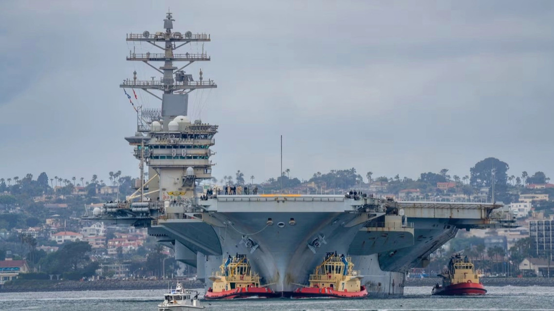 美现役最老航母尼米兹号延长服役时间