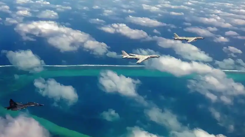 解放军一连五天在南海巡航