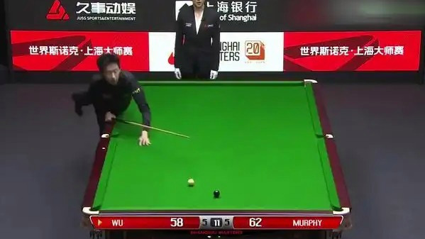 吴宜泽6比5墨菲晋级半决赛
