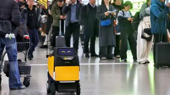 外卖送到登机口